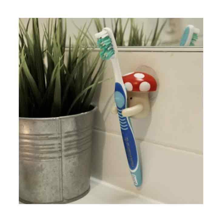 Toothbrush Holder Mushroom - 0