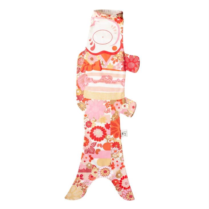 Windkarpfen Koinobori Kimono Girl