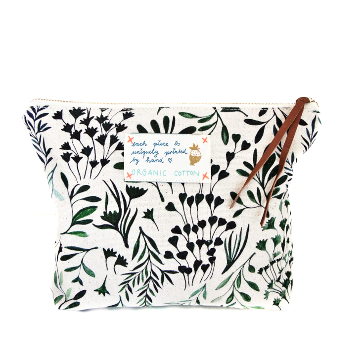 Necessaire Green Leaves big