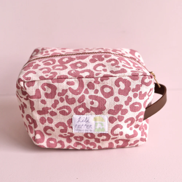 Blockprint Necessaire *Leo Pink