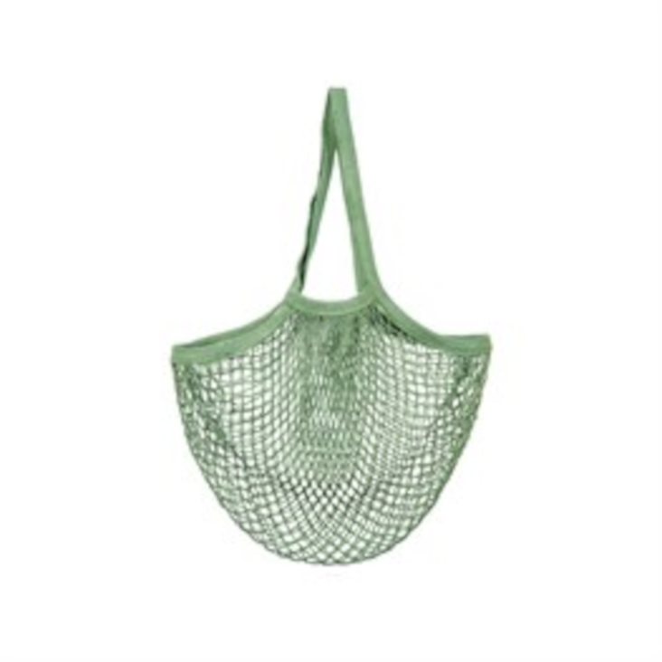 Olive String Shopper Bag