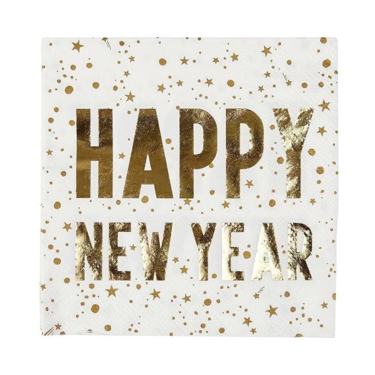 Servietten - HAPPY NEW YEAR