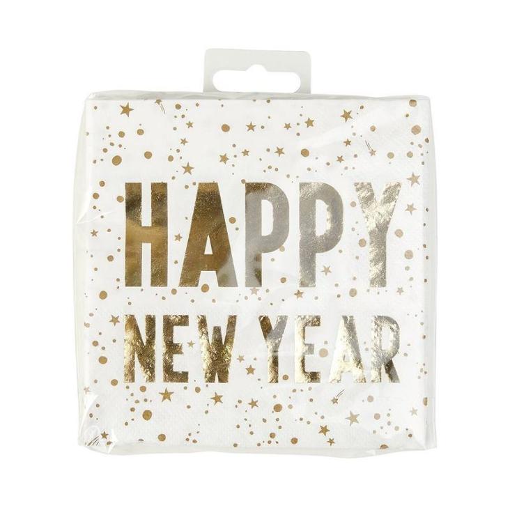 Servietten - HAPPY NEW YEAR - 1