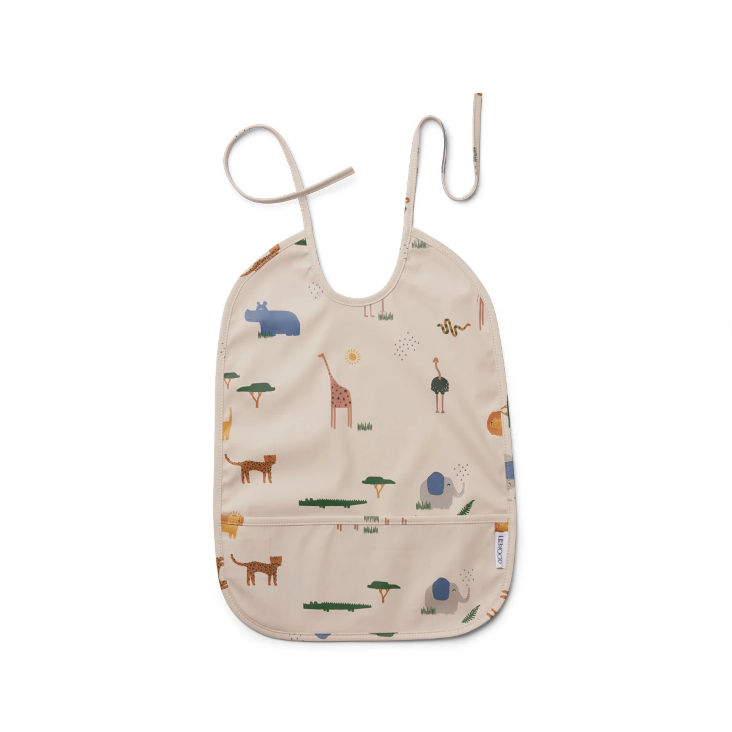 Esslätzli Lai Bib Safari Sandy Mix