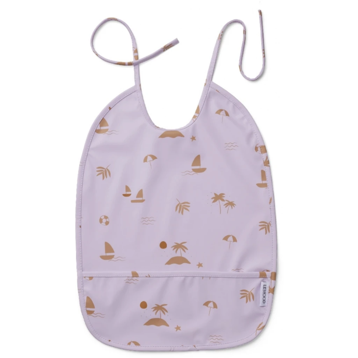Esslatz Lai Bib - Seaside light Lavender