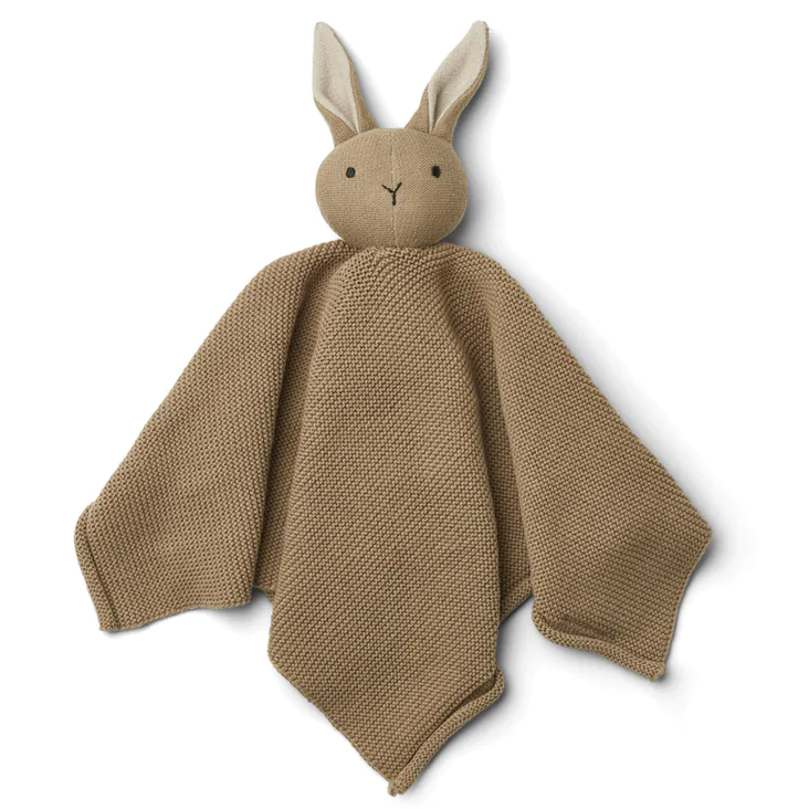 Schnullertuch Rabbit Oat gestrickt