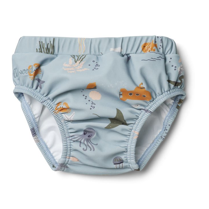 Frej baby boy swim pants - Sea Creature Mix