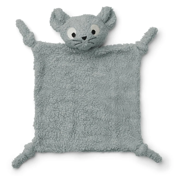Lotte Cuddle Cloth Mouse Blue Fog