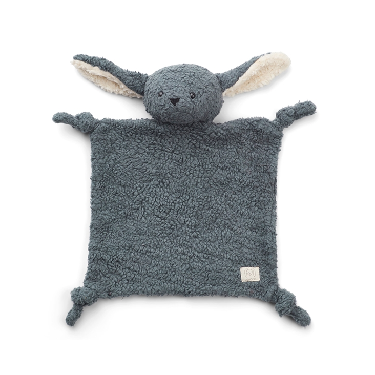 Lotte Cuddle Cloth Rabbit Whale Blue
