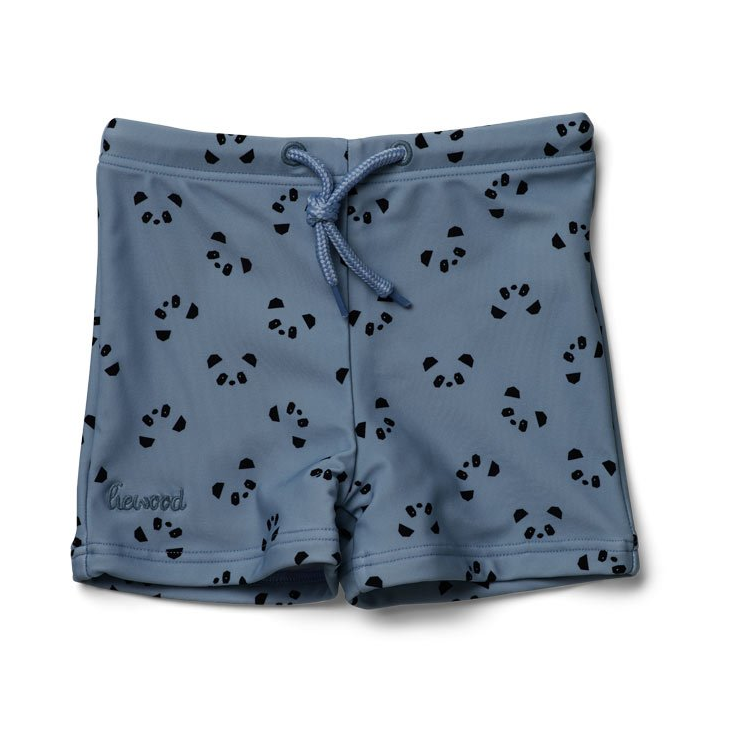 Liewood Otto Swim Pants Panda Blue Waves
