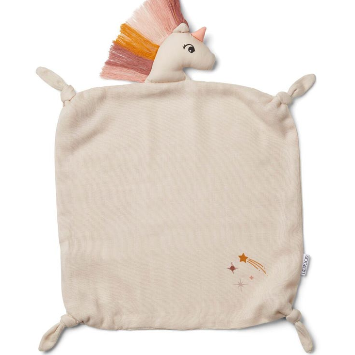Schnullertuch Agnete Unicorn Sandy