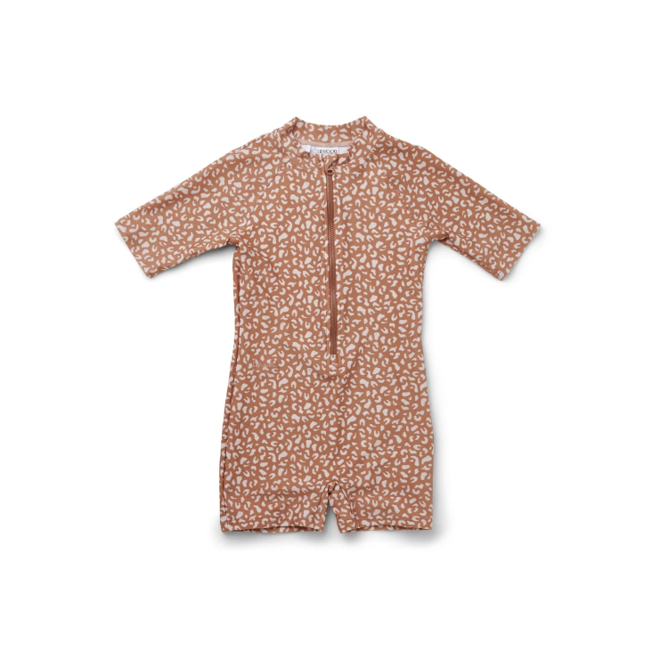 Liewood Max Swim Jumpsuit Mini Leo Tuscany Rose