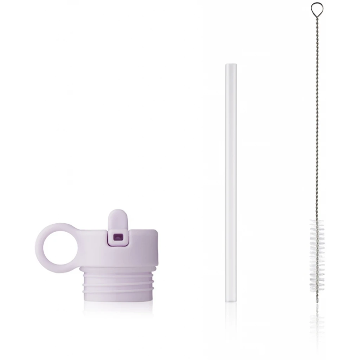 Deckel und Strohhalm zu Liewood Anker Bottle Light Lavender