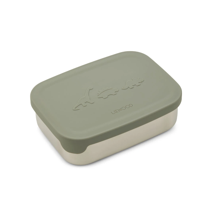 Liewood Nina Lunch Box Dino Faune Green