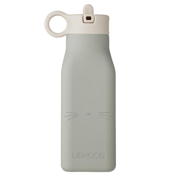 Liewood Trinkflasche 350ml Warren - Cat dove blue