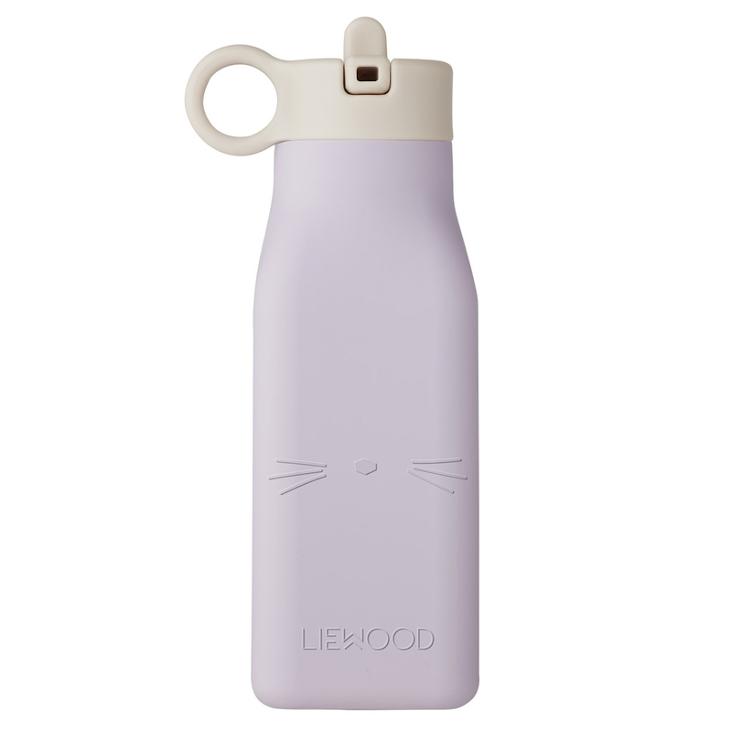 Liewood Trinkflasche 350ml Warren - Cat light lavender