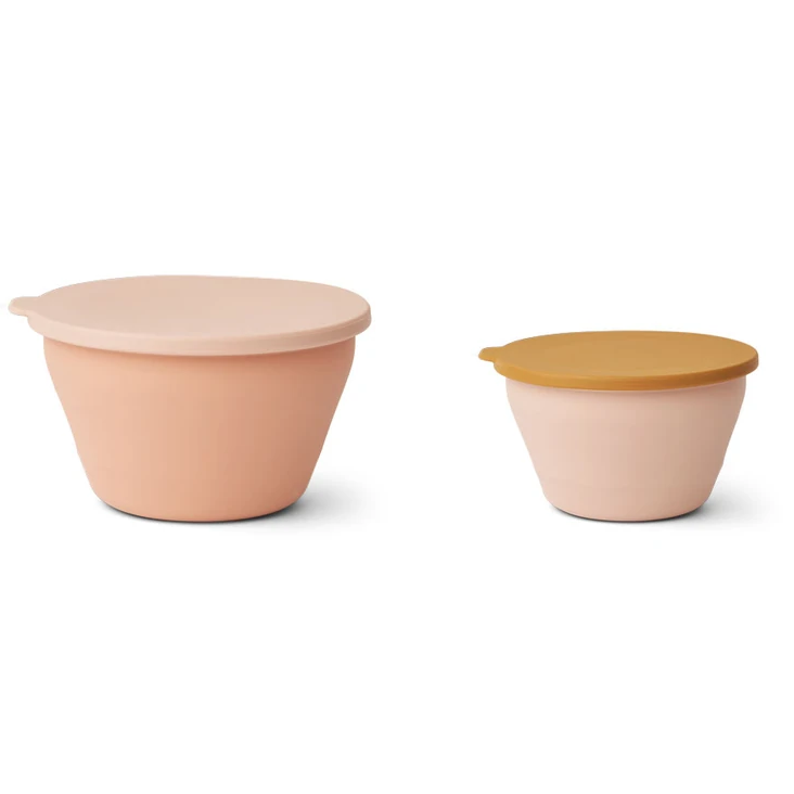 Liewood Foldable Bowl Set Rose Multi Mix
