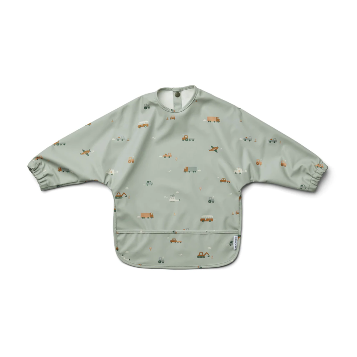 Liewood MERLE CAPE LÄTZCHEN VEHICLES/DOVE BLUE MIX