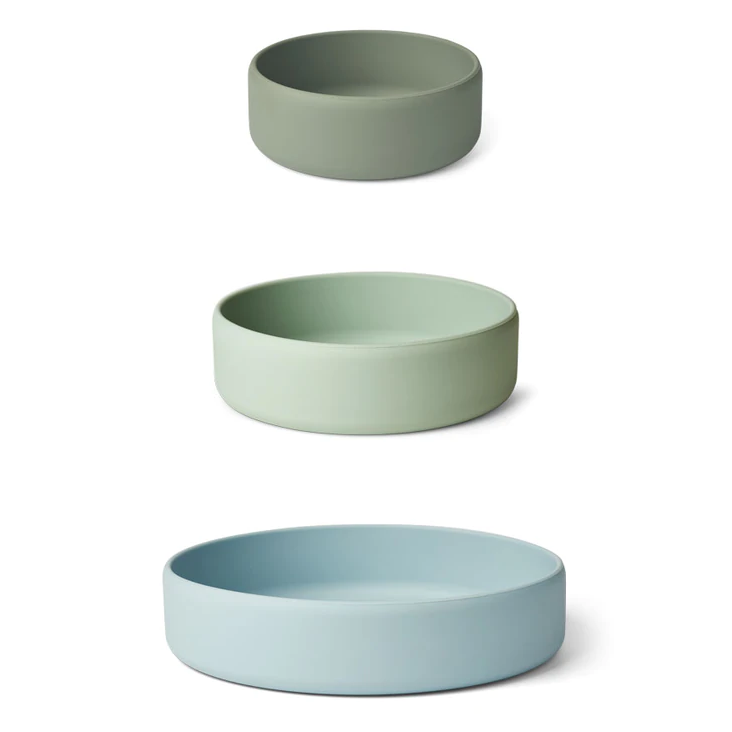 AUDREY SCHÜSSEL SET GREEN MULTI MIX