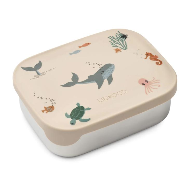Liewood Lunchbox Arthur - Sea creature / Sandy