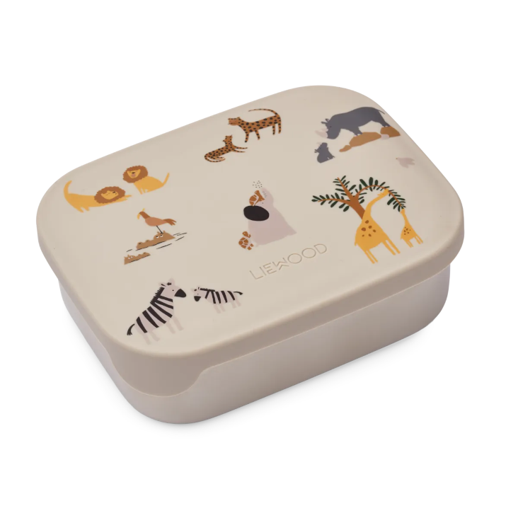Liewood Lunchbox Arthur - All together / Sandy