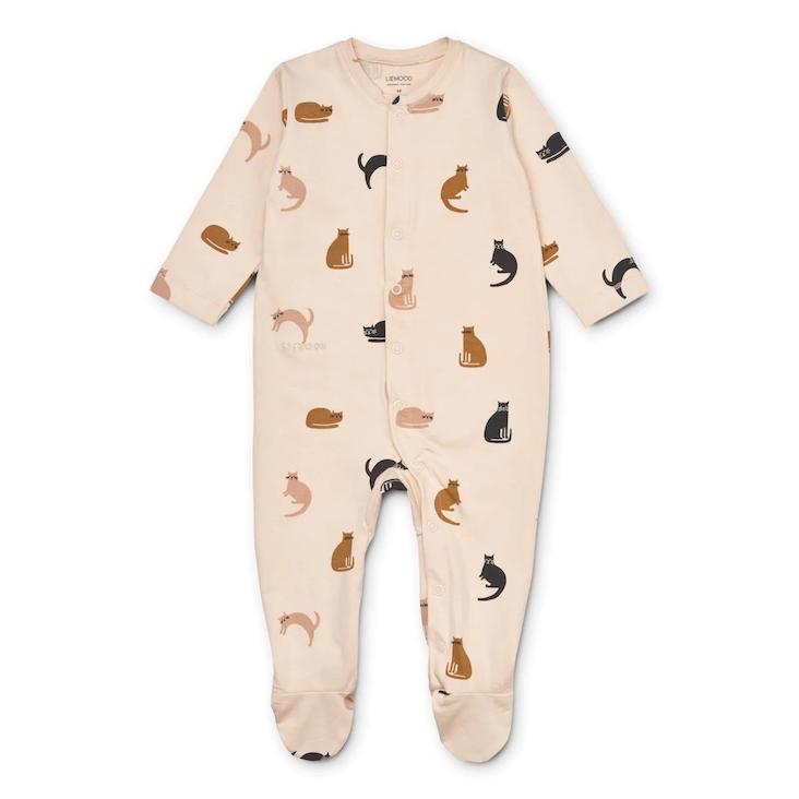 Liewood Jumpsuit Boye - Miauw Apple blossom