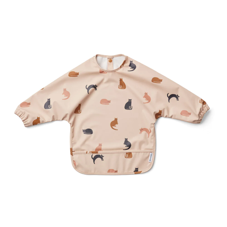 MERLE CAPE BIB MIAUW / APPLE BLOSSOM MIX