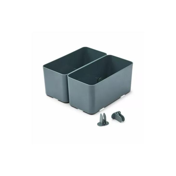 Jamal Storage Large 2er Set - Whale Blue