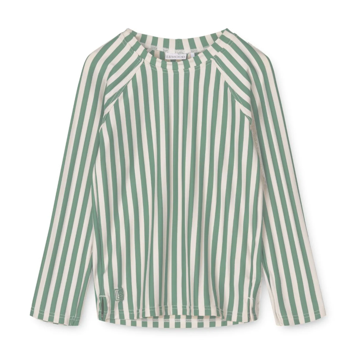 Noah Swim Tee Peppermint Stripe