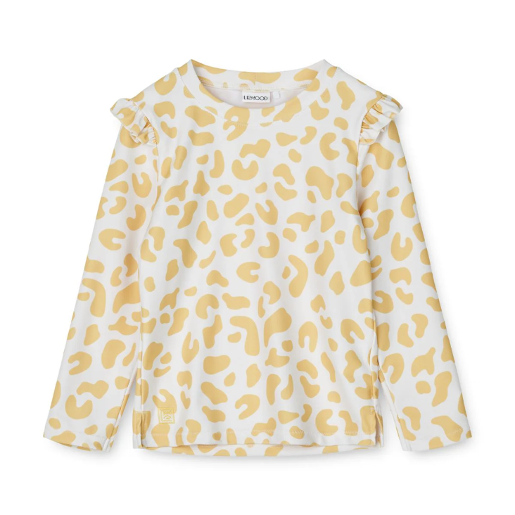 Twenley Printed Swim Tee Leo Jojoba