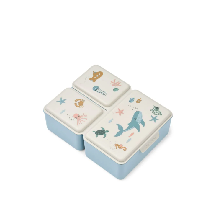 Liewood Driss Lunchbox - Sea Creature Sandy