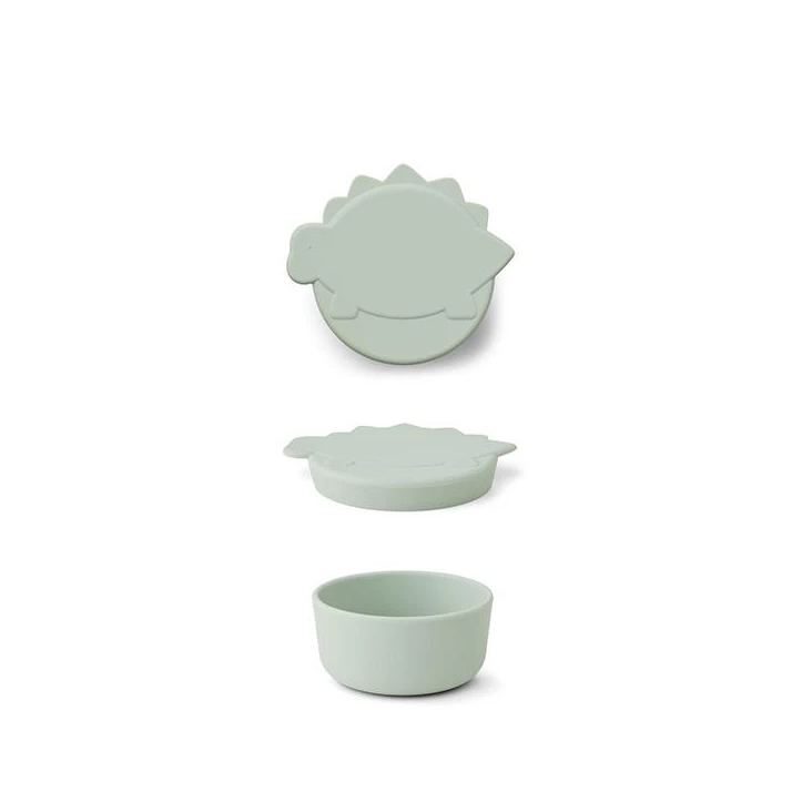 Liewood Cornelius Snack Box Dino Dusty Mint