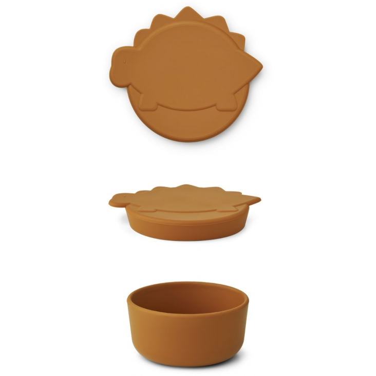 Liewood Cornelius Snack Box Dino Mustard