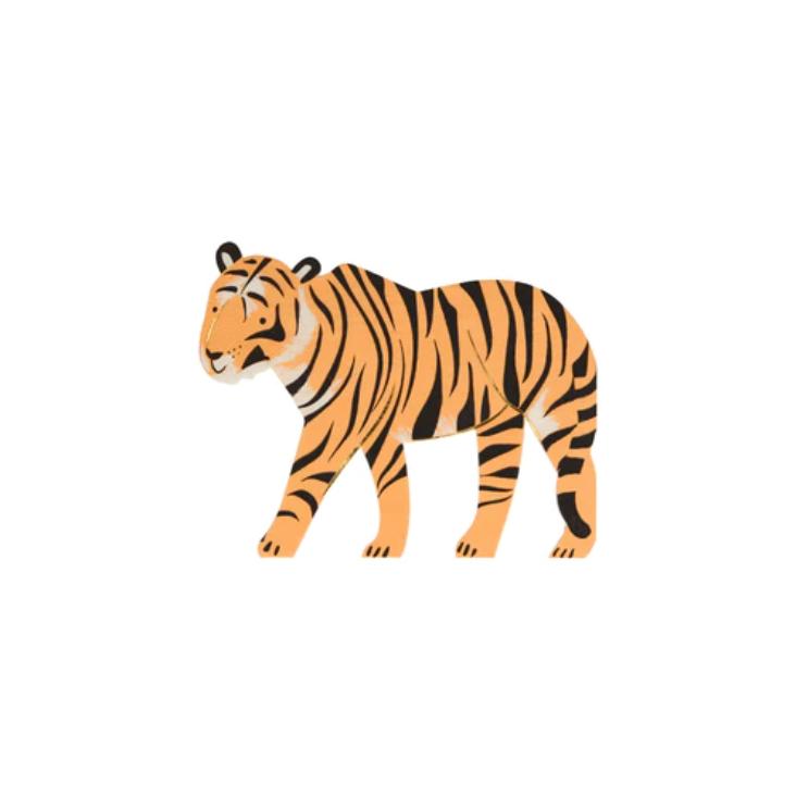 Servietten Tiger von Meri Meri