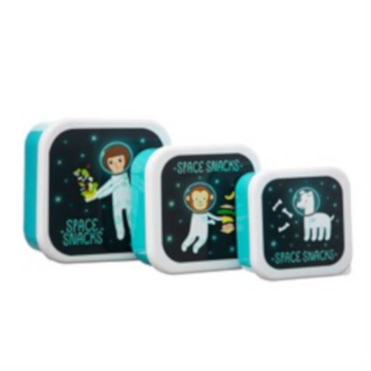 Lunchbox-Set 3 Stück Space