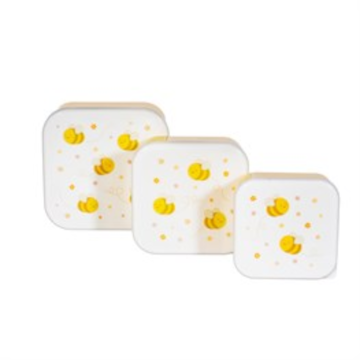 Lunchbox-Set 3 Stück Bee Happy
