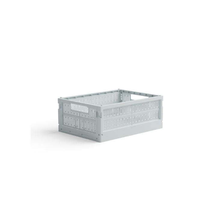 Faltkiste midi - ice cube blue