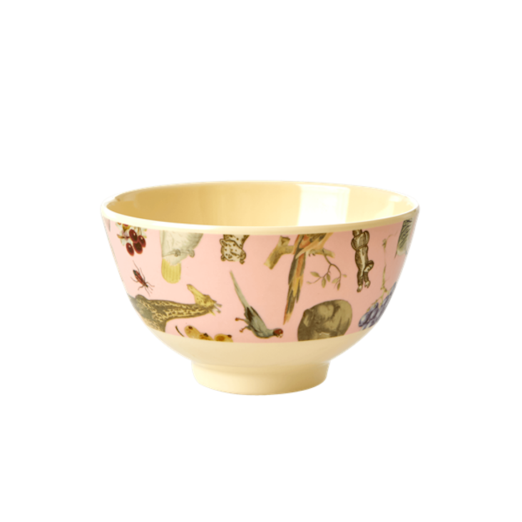 Rice Melamin Schüssel klein - Art Print - Pink