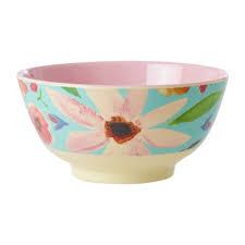 Melamine Bowl Selma Flower Print