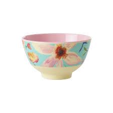 Melamine Bowl with Selma Flower Print