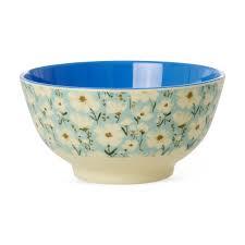 Melamine Bowl with Summer Bloom Print