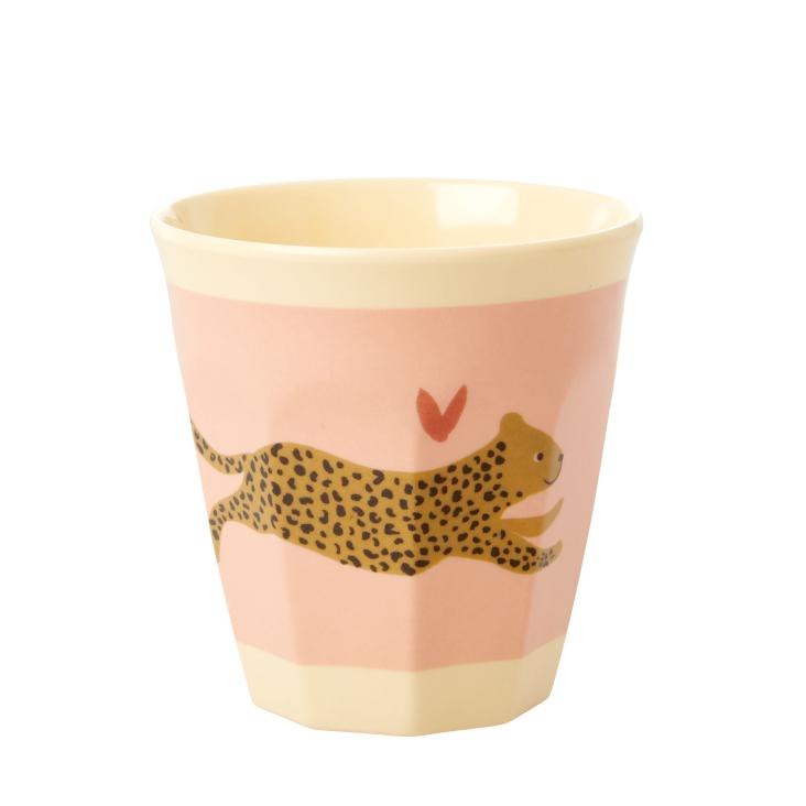 Rice Melamin Kinderbecher - JUNGLE ANIMALS PRINT