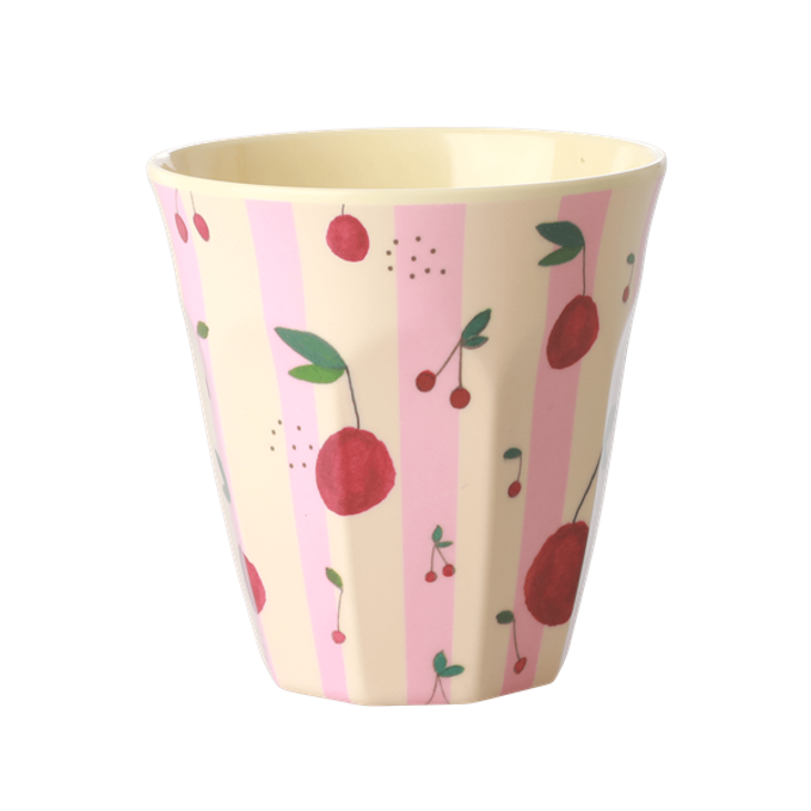 Rice Melamin Becher - Cherry Print