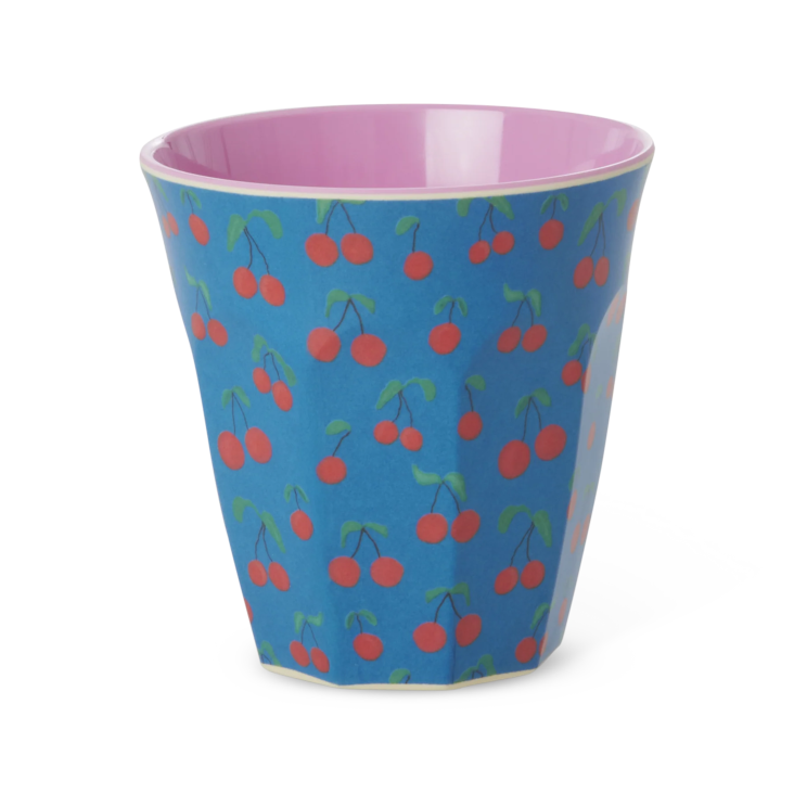 RICE Melamin Becher - Cherry Love Print