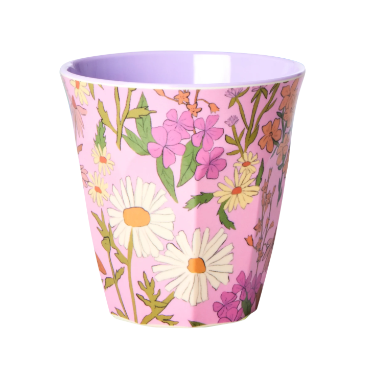 RICE Melamin Becher - Daisy Dearest Print