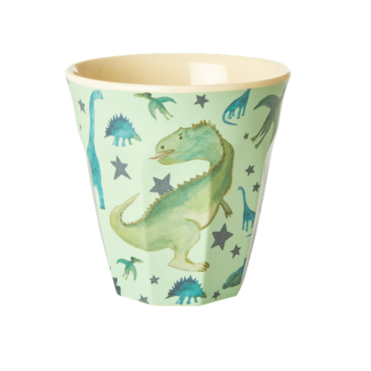 Rice Melamin Becher - Dino Print