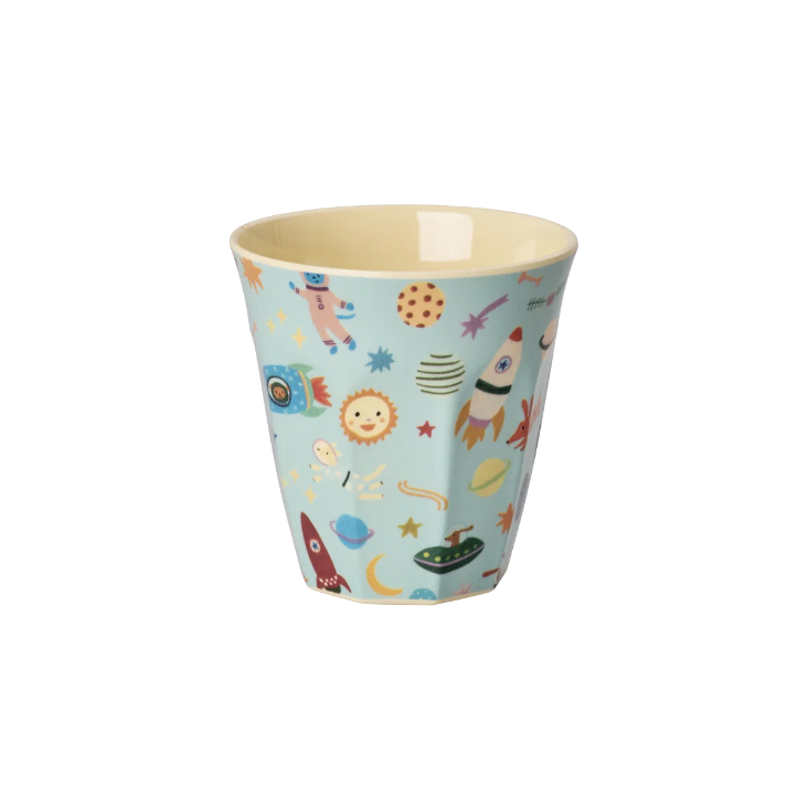 RICE Melamin Becher - Dogs in Space Print