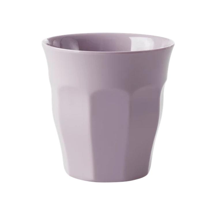 Rice Melamin Becher uni mittel - Lavendel