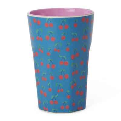 RICE Melamin Becher gross - Cherry Love Print