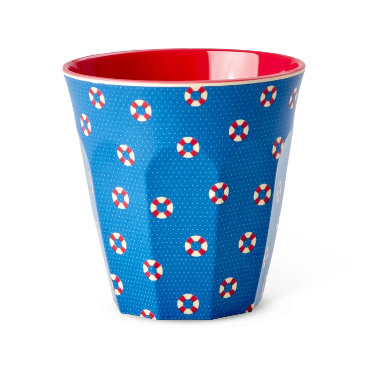RIce Melammin Becher - Lifeline Print